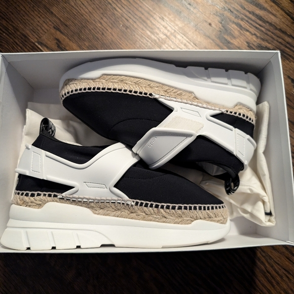 Kenzo 🐯 Women's K-Lastic Platform Espadrilles, Black - Picture 1 of 7